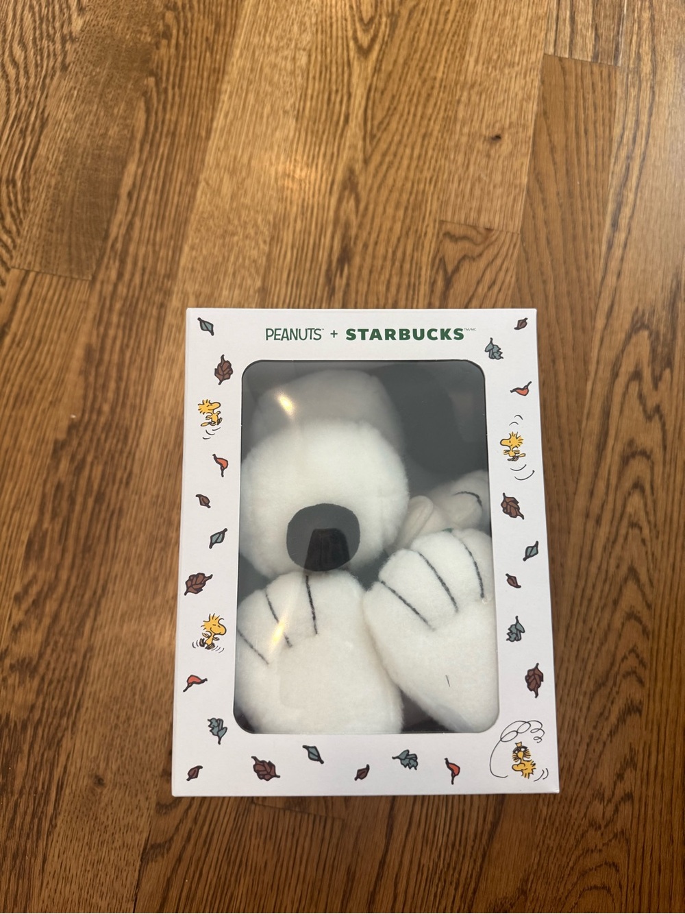 Starbucks x Peanuts Snoopy Plush - White with Black Details